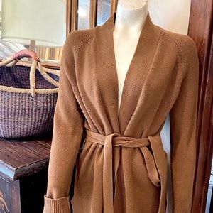 NWOT Theory Malinka Cashmere Sweater Sz S Camel